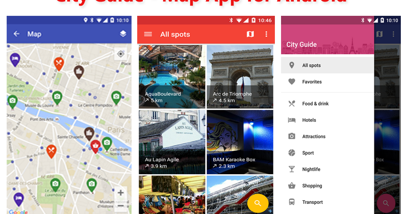 City Guide Android Application Source Code Free Download